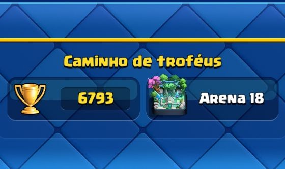 CONTA DE CLASH ROYALE COM 9 NOVE ANOS