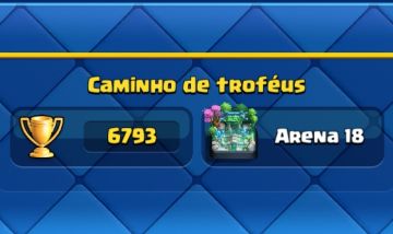 CONTA DE CLASH ROYALE COM 9 NOVE ANOS