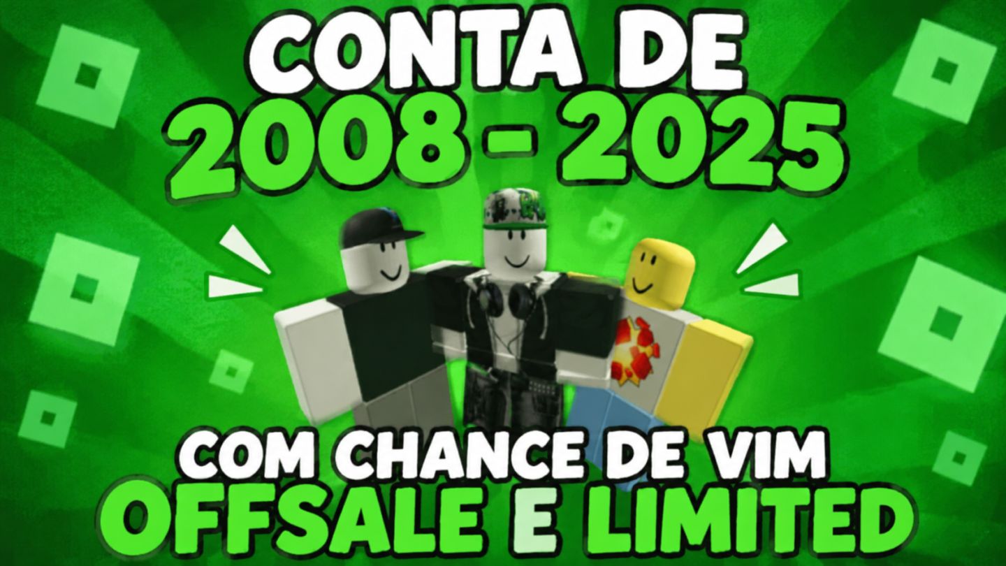 Contas Roblox! ||OG/Raras!||