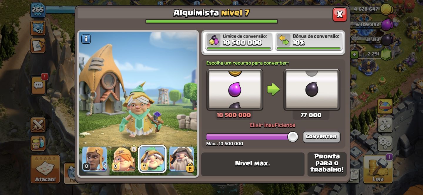Conta cv 18, 99% maximizado, habilidades full, paisagem lendaria, diversas skins