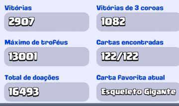 Conta Full Clash Royale