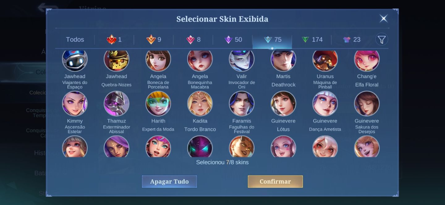 Conta mobile legend oportunidade
