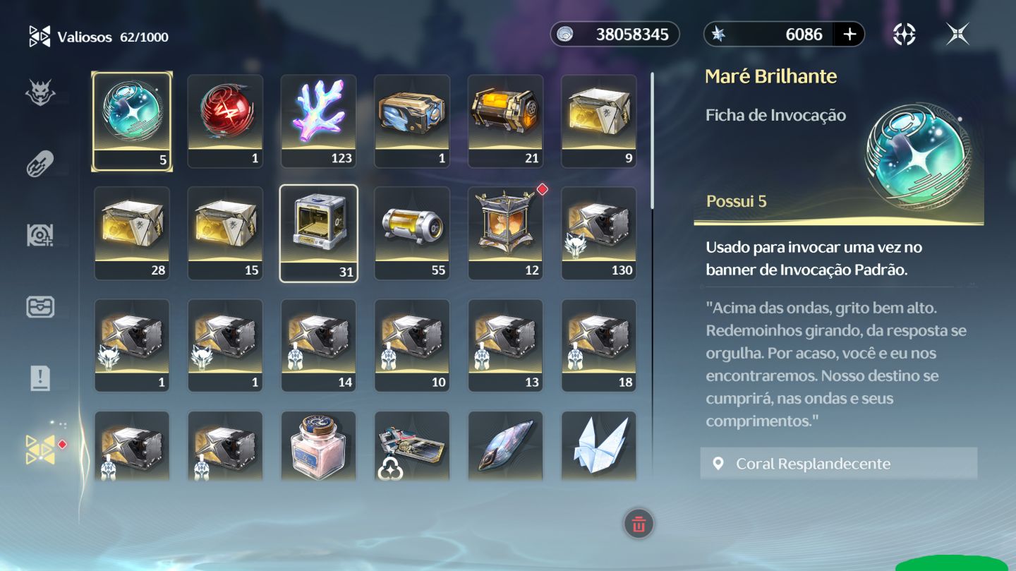 CONTA WUTHERING WAVES - HSIN S6 + SIGN | REBECCA (COLAB) | CHISA + 6K ASTRITE