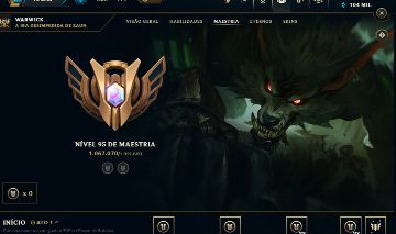 Conta LoL Nível 751 | 293 Skins | 4 Ultimates | Full Champs (mono WW)