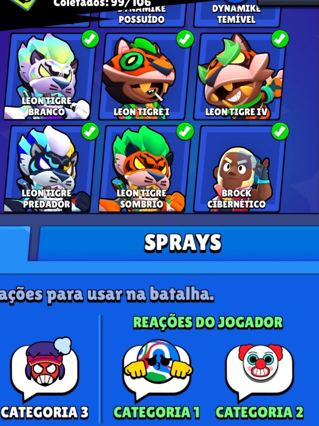 Conta Full mais de 500 Skins 44 Lendárias e 44 míticas vejam fotos e descrição