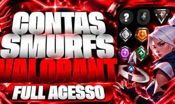 CONTAS SMURFS VALORANT | FULL ACESSO
