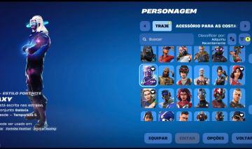 Conta de Fortnite Rara (Galaxy, Salve o mundo e Temporada4 capítulo 1)