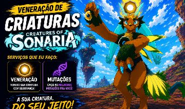 CRIATURAS EM ESTOQUE (PRONTAS PARA COMPRA)