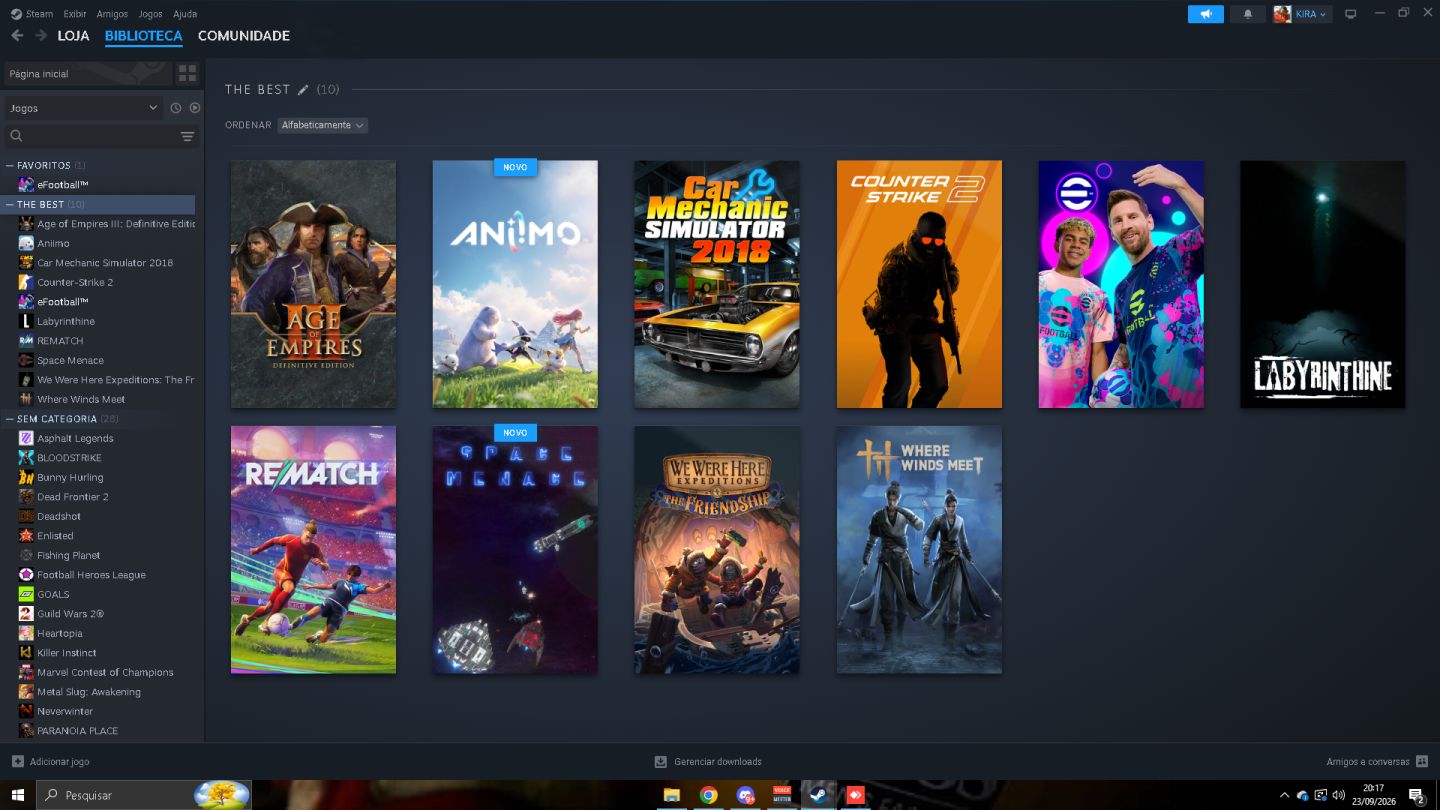 Conta eFootball Steam 3203 Força + Gullit, mbappe blitz culler, e jogos