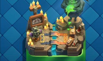 CONTA CLASH ROYALE GEMADA - ARENA SAZONAL 1