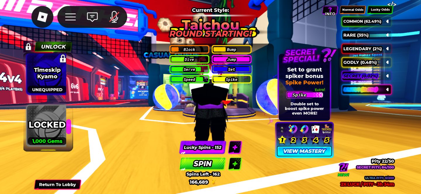 [ 3 ULTRAS ] CONTA DE VOLLEYBALL LEGENDS MUITO OP!