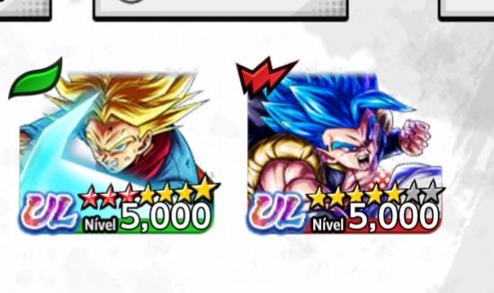 Conta de dragon ball legend com personagens bons