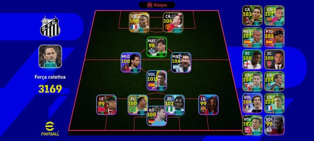 EFOOTBALL MOBILE Conta com Mbappe Big Time 3169 NO PRECINHO