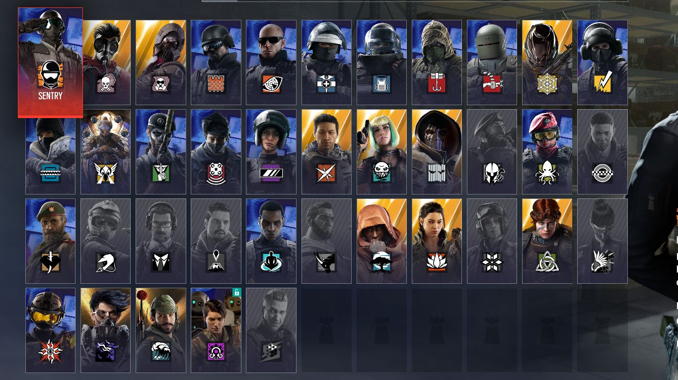 CONTA DE R6, COM VARIAS SKINS, E 2 PARAGON, E BASTANTES ELITE