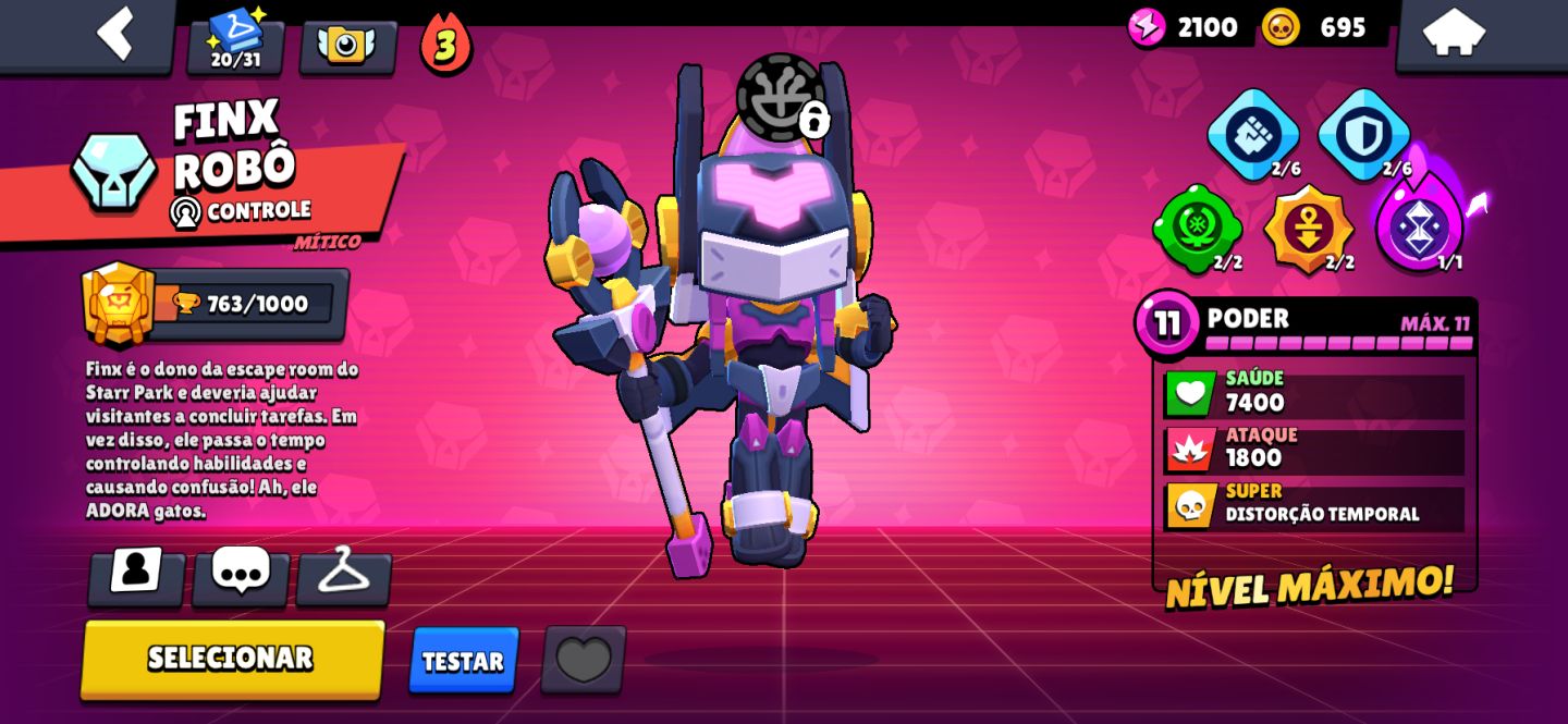 Brawl stars conta boa com foco em upar!!