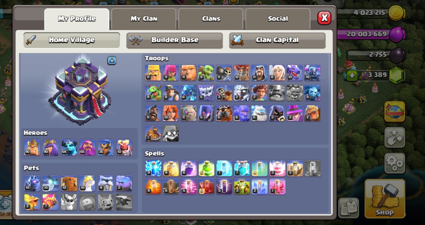 CV 15 FULL HERÓIS CLASH OF CLANS HERÓIS MAXIMIZADOS CV15