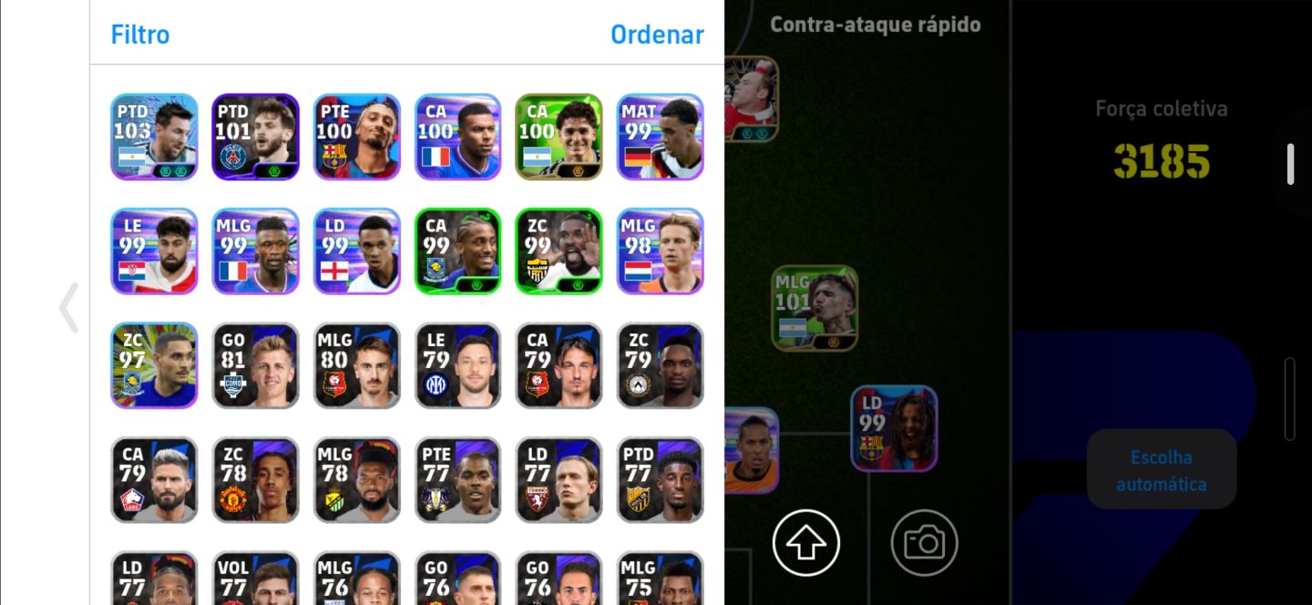 CONTA eFOOTBALL MUITOS ÉPICOS