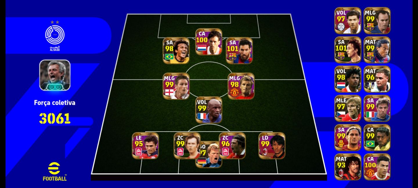 Conta Topzinha Efootball Mobile