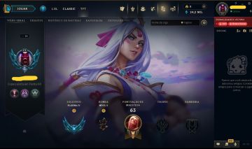(PROMOÇÃO) SMURF LOL - PLATINA 4 - 24,2K EA - SKINS - FULL ACESSO