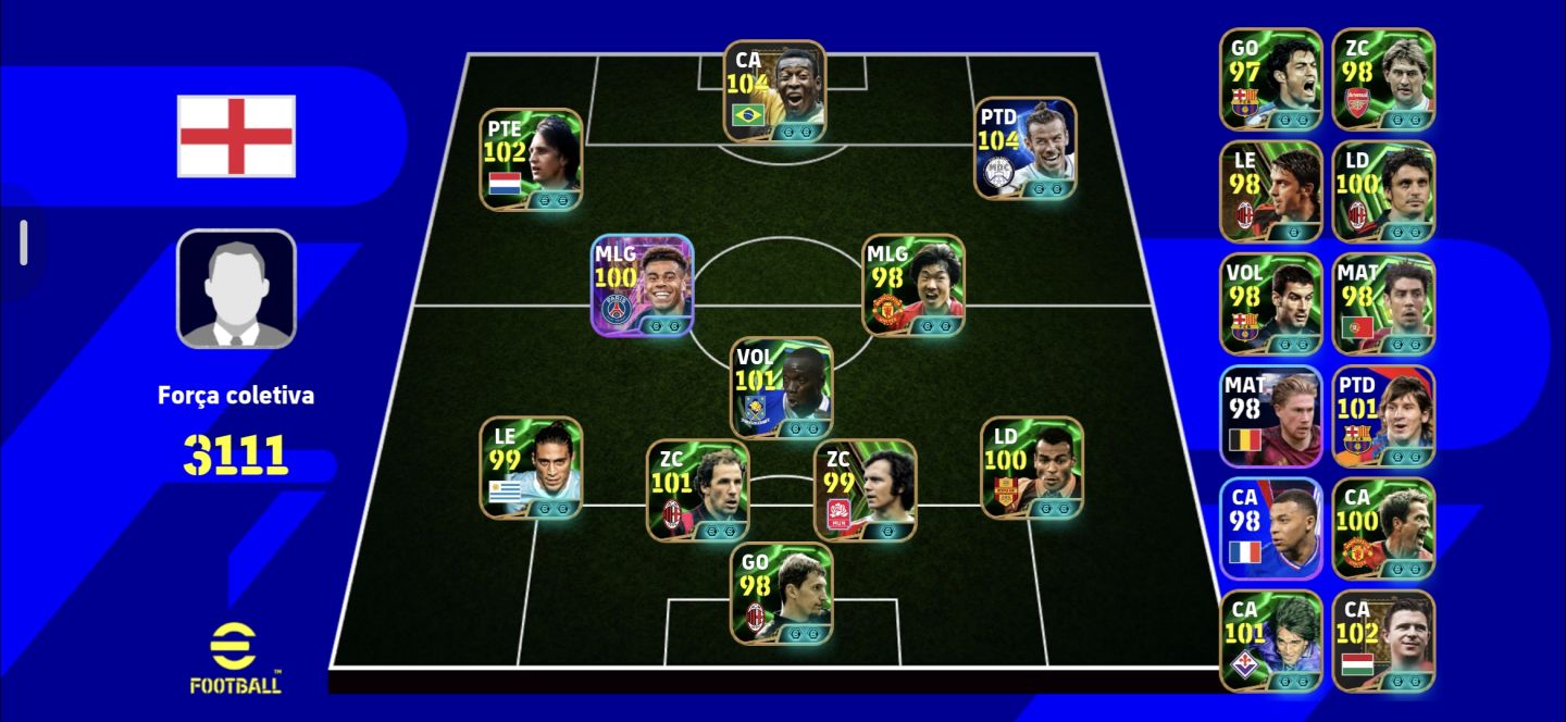 Conta efootball