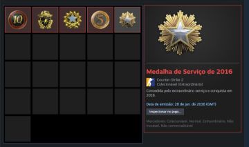 CONTA ANTIGA CS2 PRIME - 5 MEDALHAS (PREMIER DISPONIVEL) + 1K HORAS -100% SEGURO