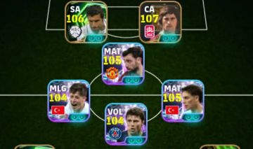 CONTA EFOOTBALL COM LUÍS FIGO + BRUNO FERNANDES + GERRD MÜLLER + JOÃO NEVES +