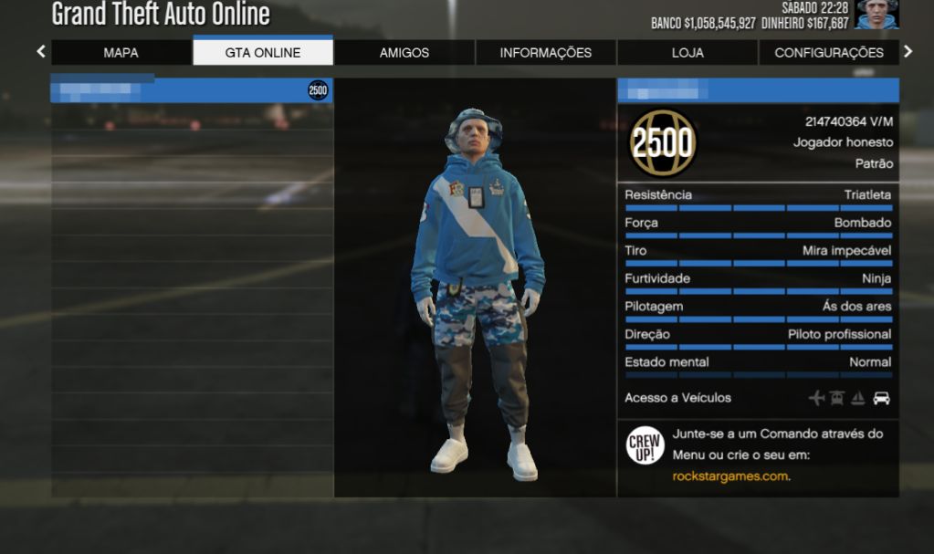 CONTA GTA ONLINE COM 1B NA CONTA, TODAS AS PROPRIEDADES, 130 CARROS MODDED