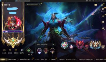 CONTA WILD RIFT MAIN ADC HIGH ELO | 352 SKINS | CHALLENGER
