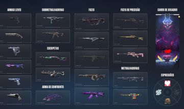 Conta valorant, último rank Dima 3, com pacotes de skins