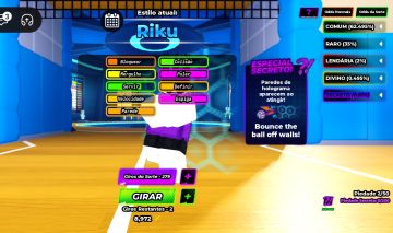 CONTA DE VOLLEYBALL LEGENDS COM RIKU + 200 SPINS LUCKY