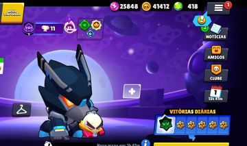 Conta brawl stars antiga muito upada