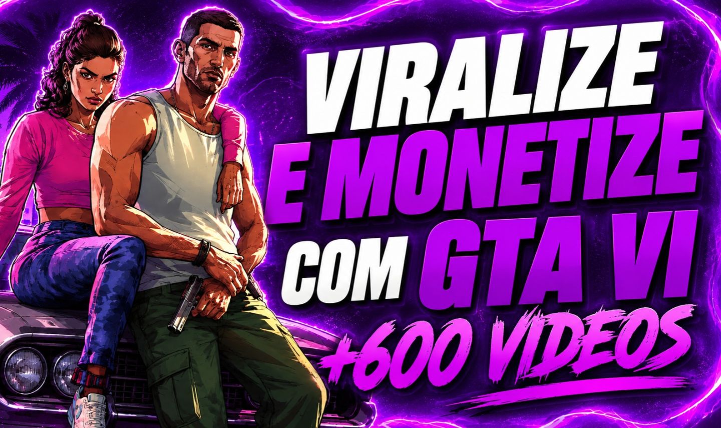+600 VÍDEOS GTA VI | Vazamentos - Novidades - Reacts - Memes e Muito mais