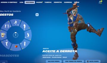 Conta de fortnite com seson 2 e take the l