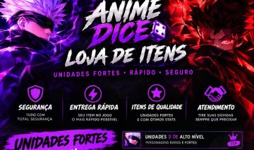 [UPDATE 7 MELHORES UNIDADE E MELHOR PREÇOS] ANIME DICE (MONEY MAKER DISPONIVEL)
