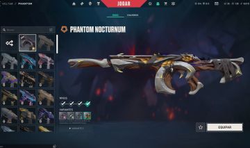 Conta Valorant + Vandal Araxys + Phantom Nocturnum