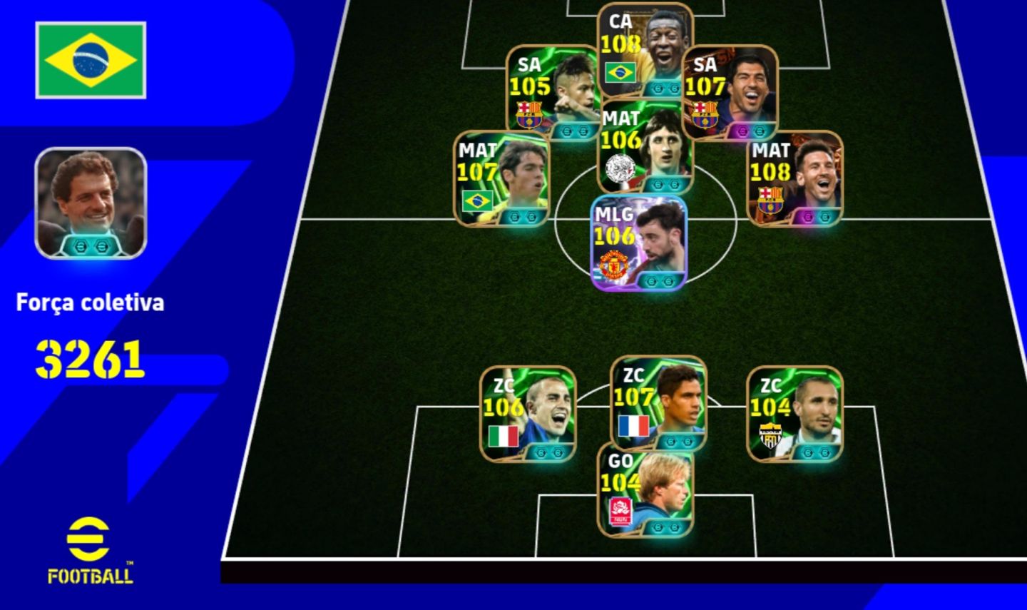 Conta efotball mobile 1 divisão