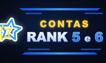 Minecraft Stardix CONTAS RANK 5 e RANK 6