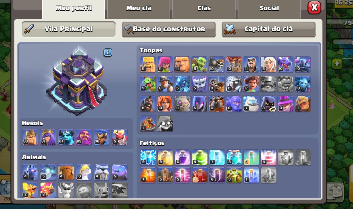 CONTA CLASH OF CLANS CV15 FULL