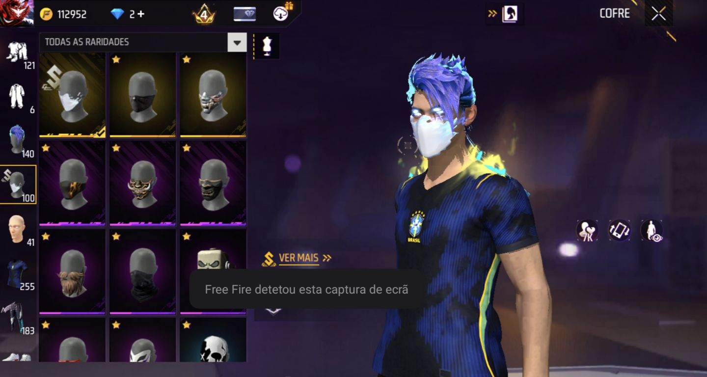Conta com Eclipse solar, calça Angelical azul e Dunk Master