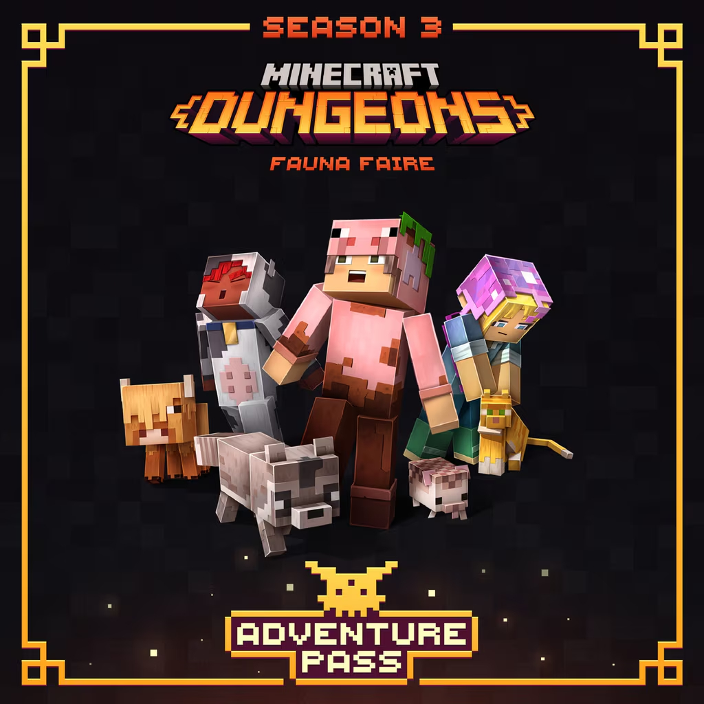 [MENOR PREÇO] MINECRAFT LEGENDS/DUNGEONS - XBOX/PC - CODIGO PERMAMENTE