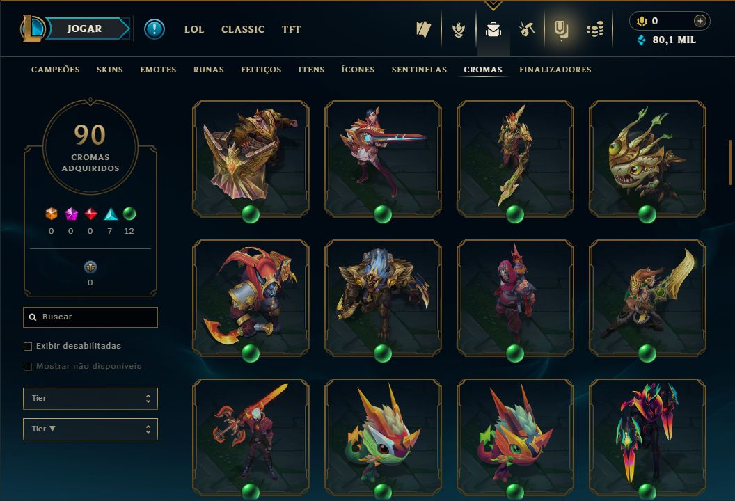 SKIN LENDÁRIA RIVEN EMISSÁRIA + [ CONTA COM 200 SKINS HABILITADAS ] + TROCA NICK