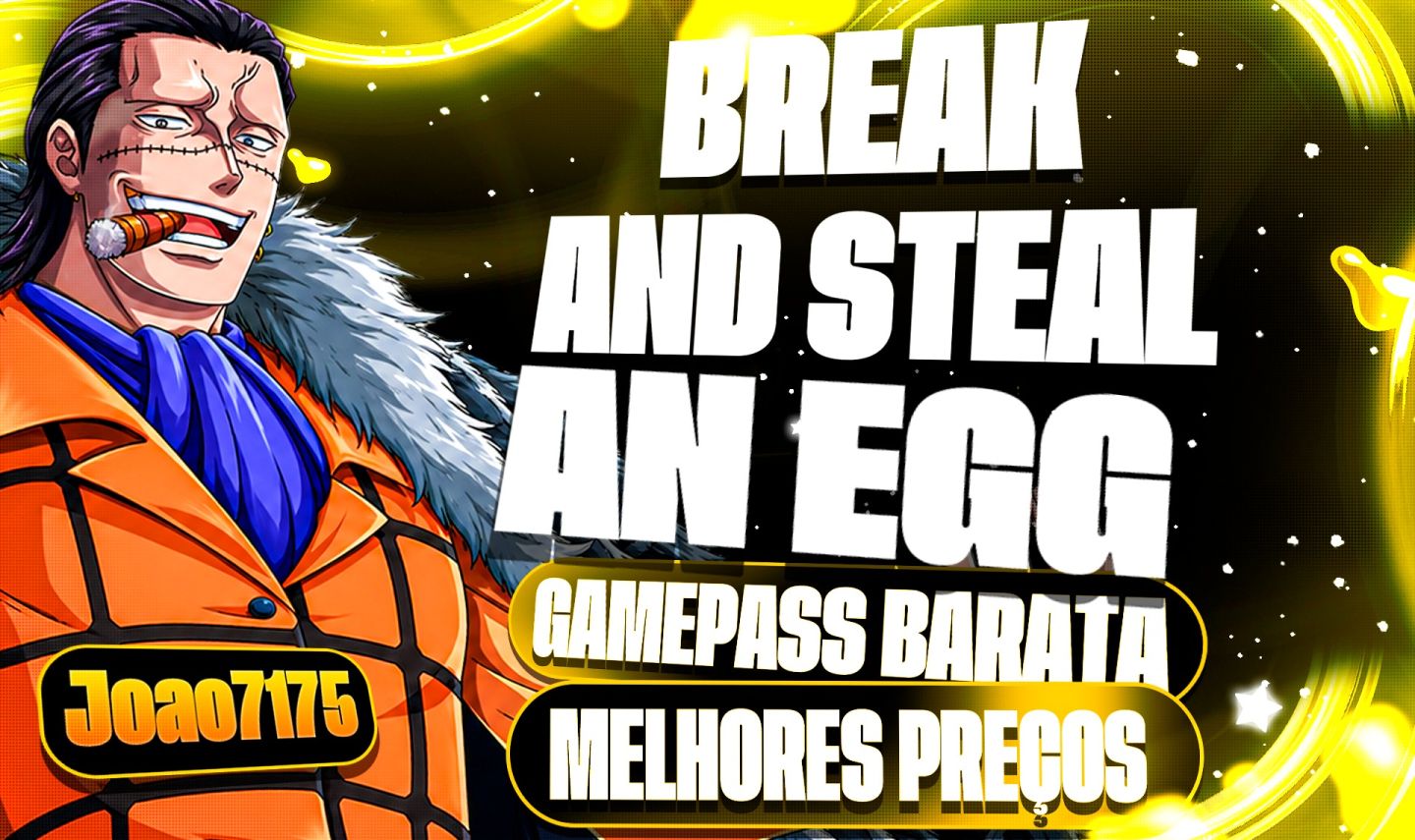 HALLOWEN BREAK AND STEAL AN EGG ROBLOX - QUEBRE E ROUBE UM OVO (GAMEPASS PASSES)