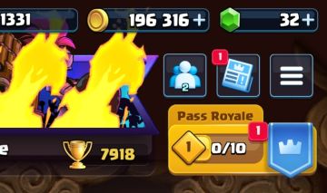 Conta clash Royale antiga, melhores cartas do game, MK Lv 13 + clash of clans