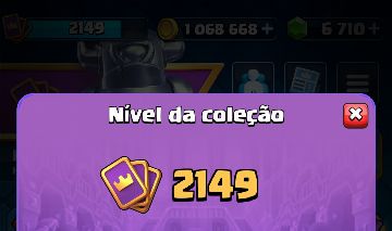 Conta Clash royale ABSURDA !