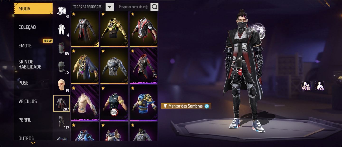 SKIN DO MANOMAX+ARMA EVOLUTIVA+ARMAS ATRIBUTADAS+PASSES DE ELITES+CONTA ANTIGA