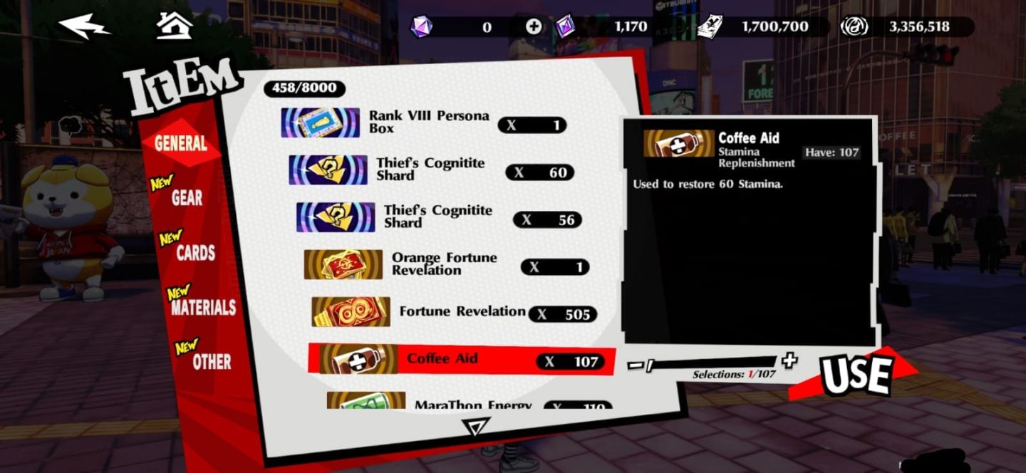 Conta P5X Global S.LV 57 - 28 Personagens 5 estrelas - Conta Endgame