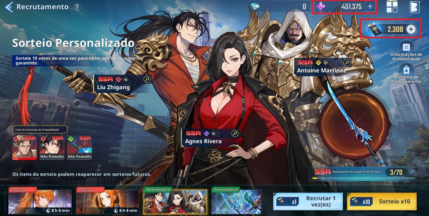Solo Leveling: End Game - com 451Mil Núcleos Mágicos! + 2308 Tickets