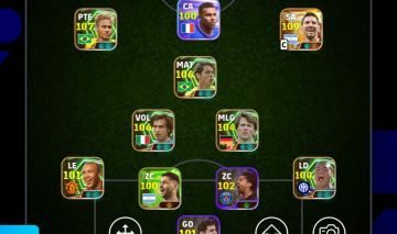 Conta eFootball Endgame | Força 3201+ | Messi 109 e Pirlo 106 | Negociável