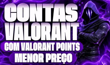 PROMOÇÃO!!! I CONTAS VALORANT COM VP - PELA METADE DO PREÇO DE JOGO!!!