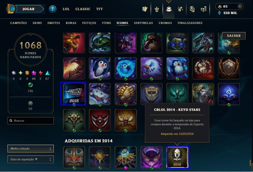 [HANDLEVEL] 1.900 SKINS+2014+LINHA TRUE DAMAGE/HEARTSTEEL NOVA+[DADOS FULL